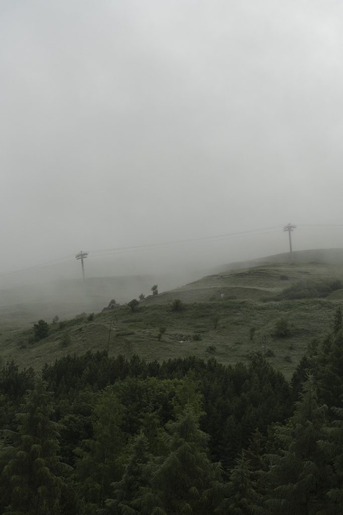 Foggy montain