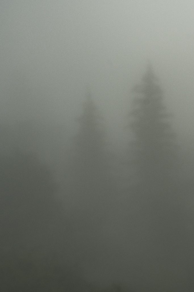 Foggy montain