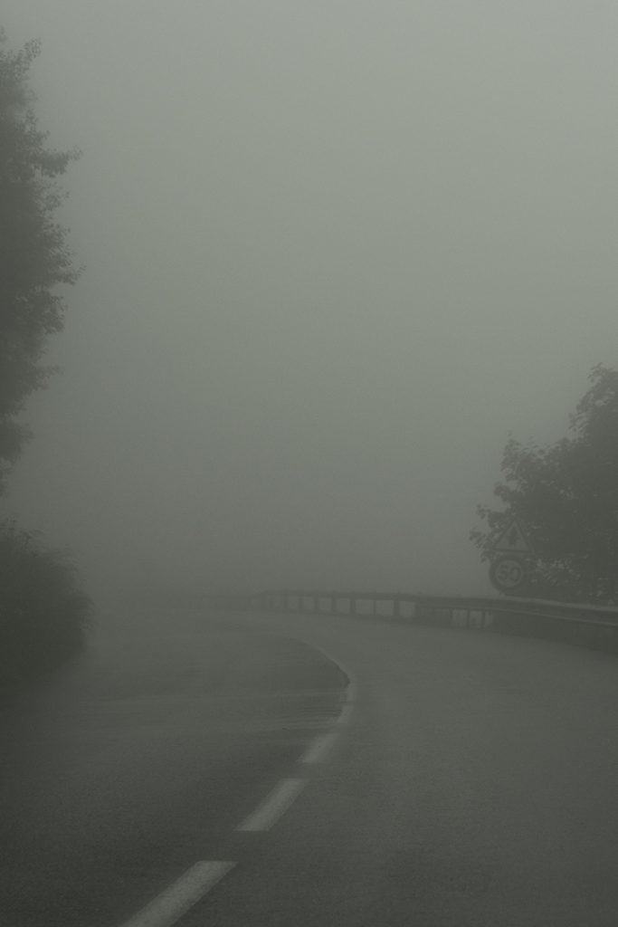 Foggy montain