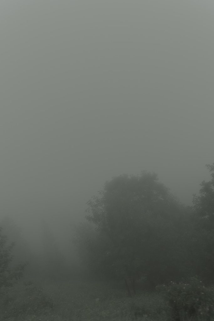 Foggy montain