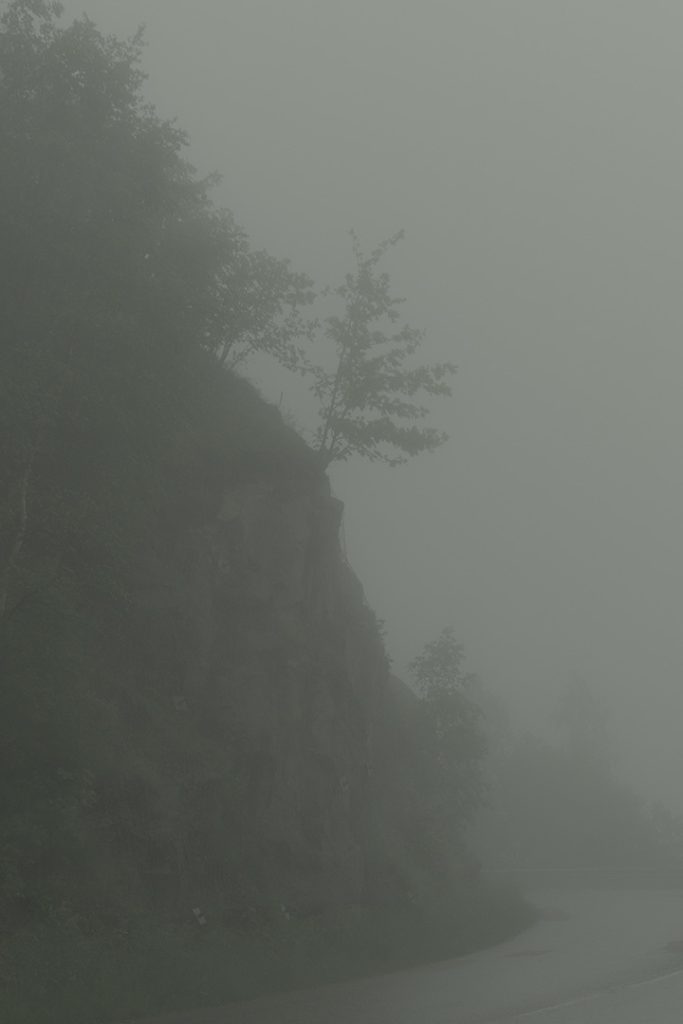 Foggy montain