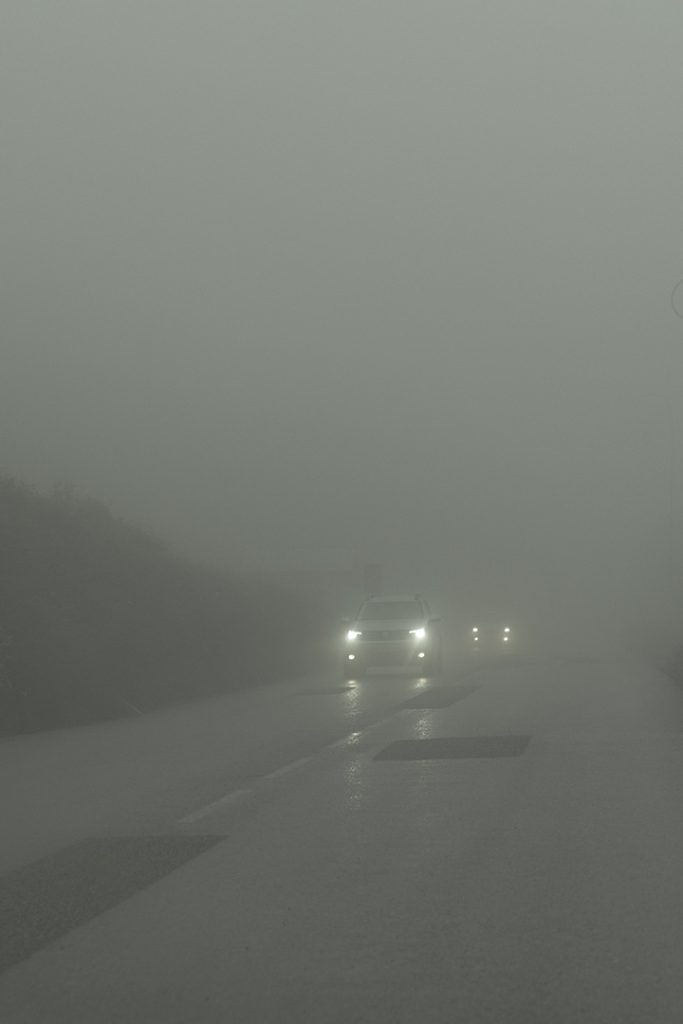 Foggy montain