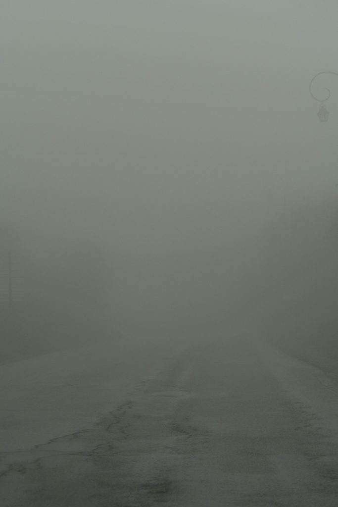 Foggy montain