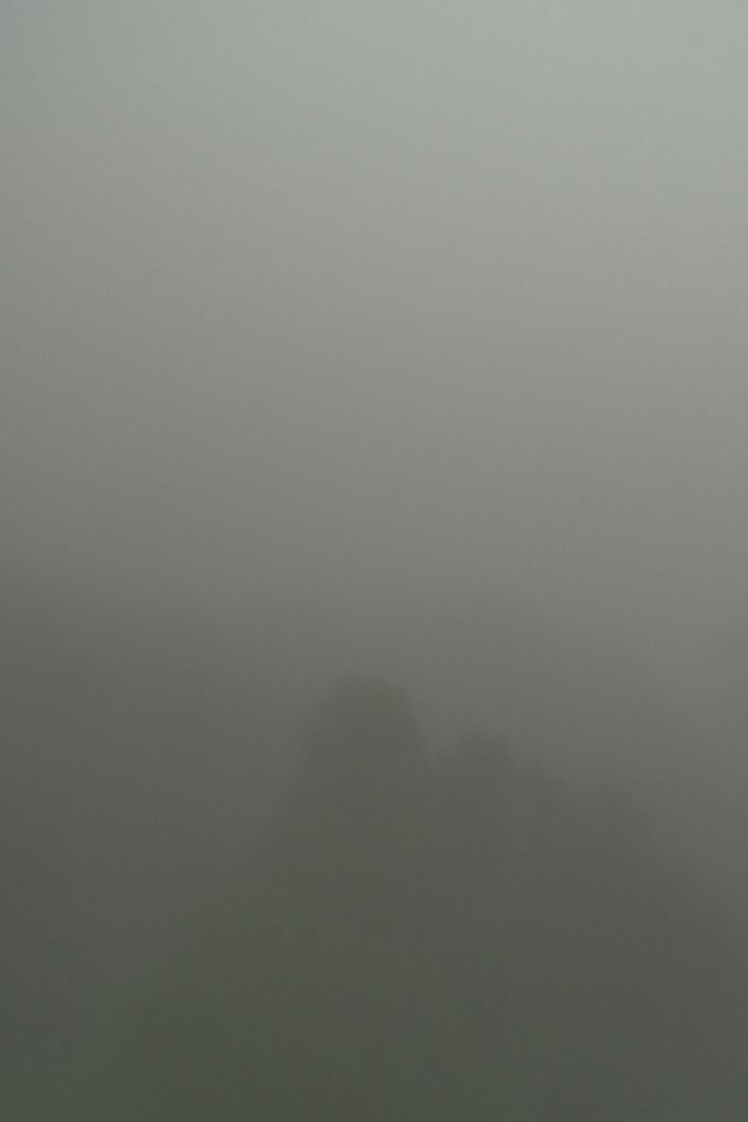Foggy montain