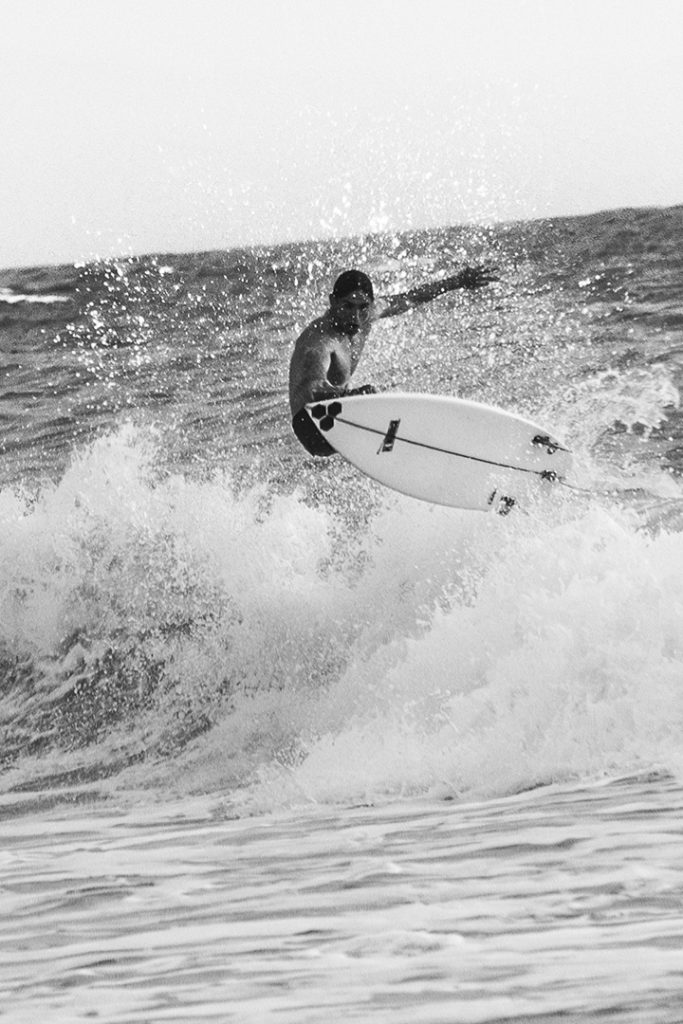 Photographie de surfeur à Biarritz