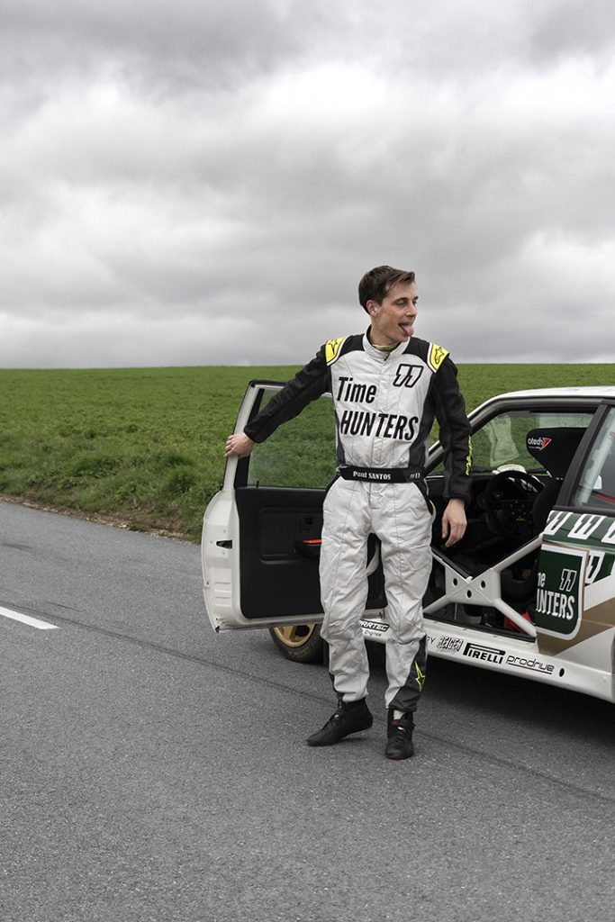 Paul Santos BMW M3 E30 rallye de Franche-Comté