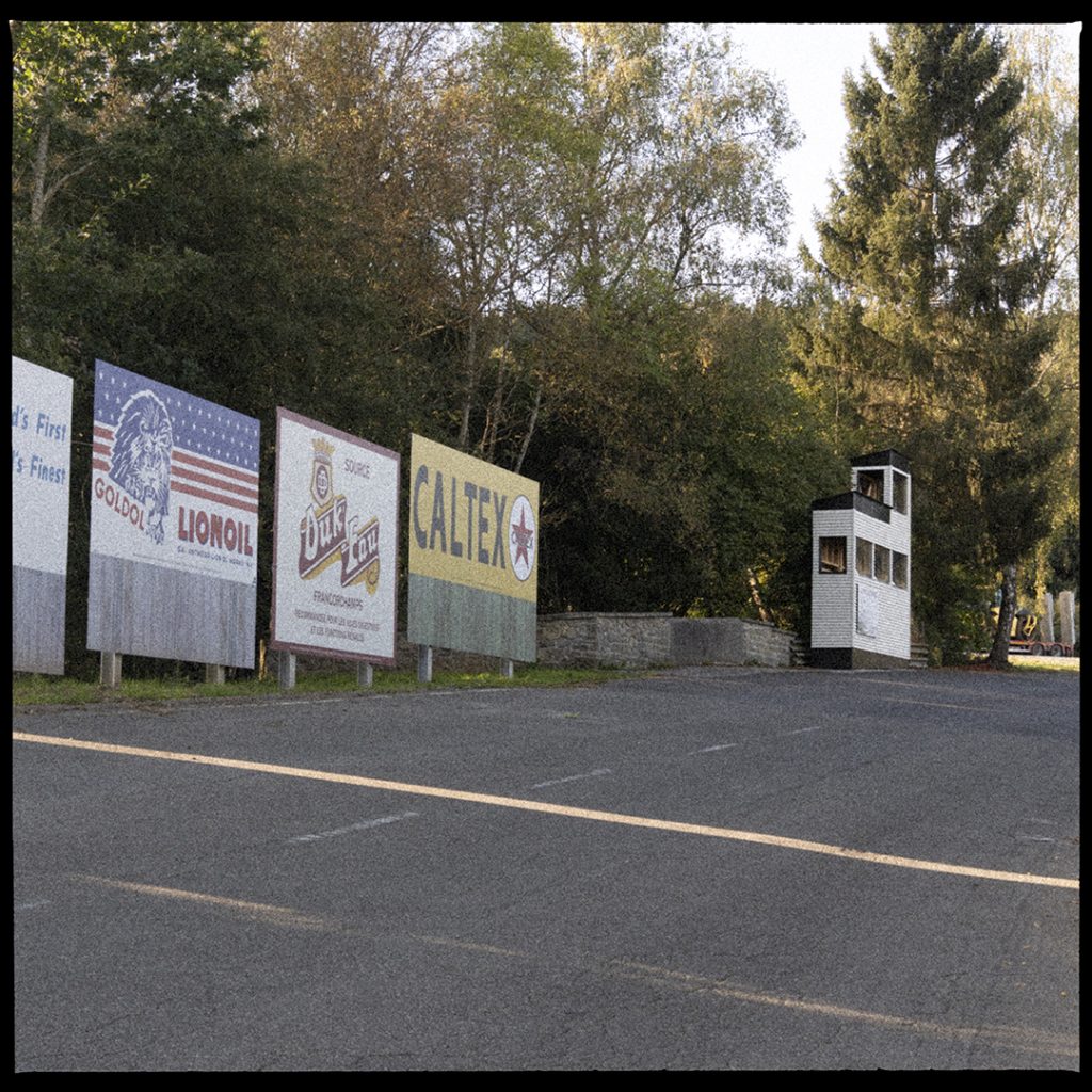 Photographie automobile en argentique sur le circuit de Spa-Francorchamps.