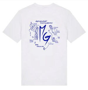 T-shirt raw gasoline motorsport photography Malo Glaus