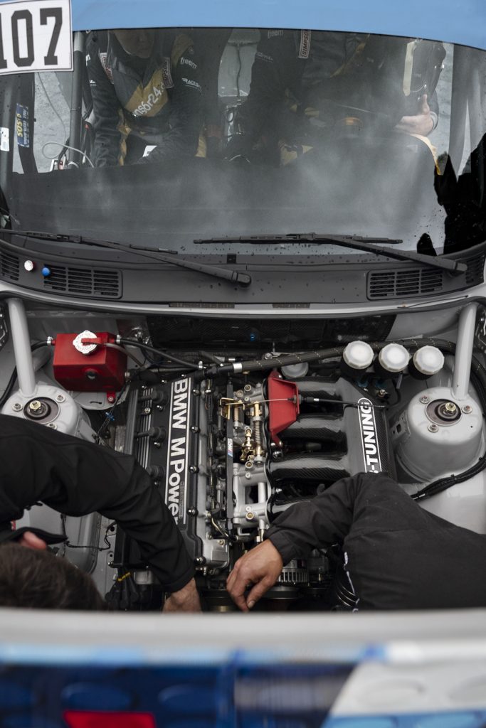 mécanique sur cette M3E30