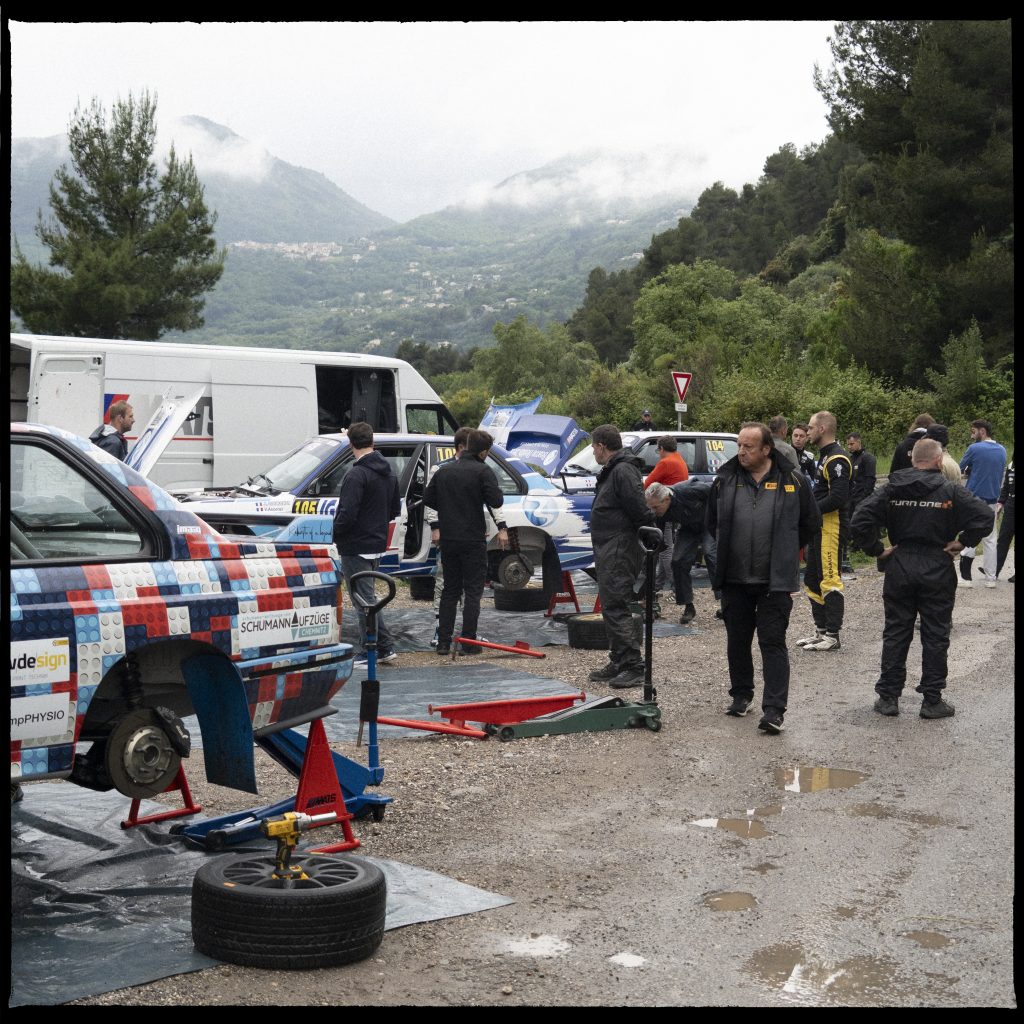Assistance Mats M3E30 rallye d'antibes