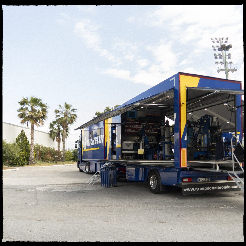 Pneu Michelin pour le rallye d'antibes