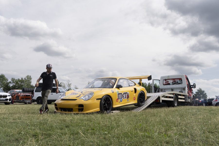 Porsche GT2 M&M's Nürburgring
